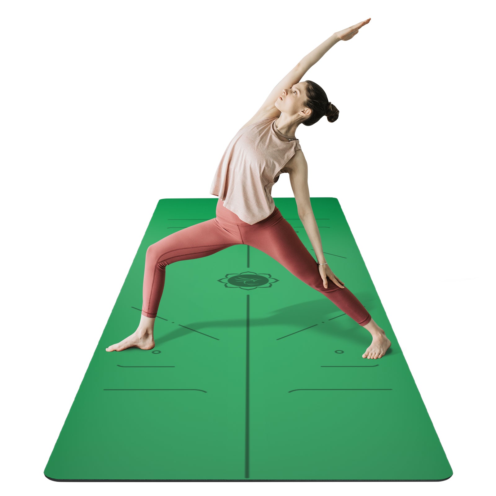 Yoga Mat Elastic Bands by Yoga-Mad, Secure Mat